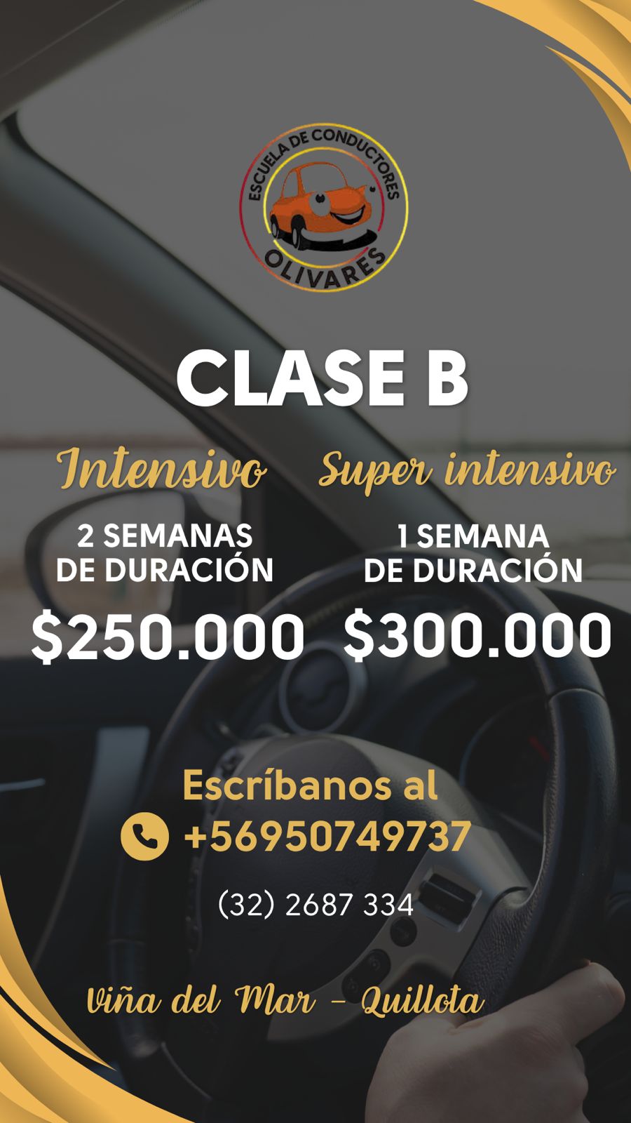 Curso Clase B Teórico Práctico Online Intensivo