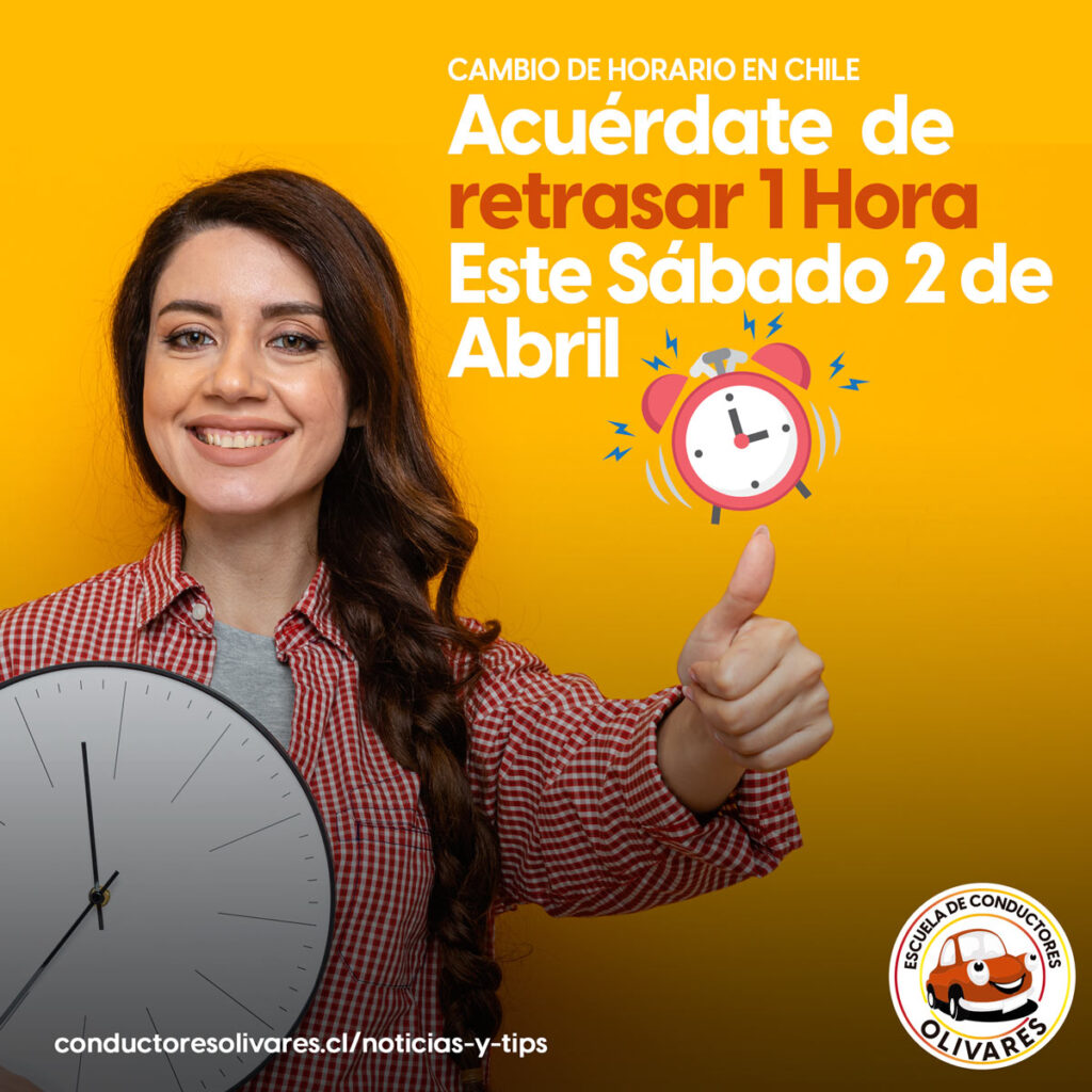 Hoy se cambia la hora en Chile: ¿hay que adelantar o retrasar los relojes?